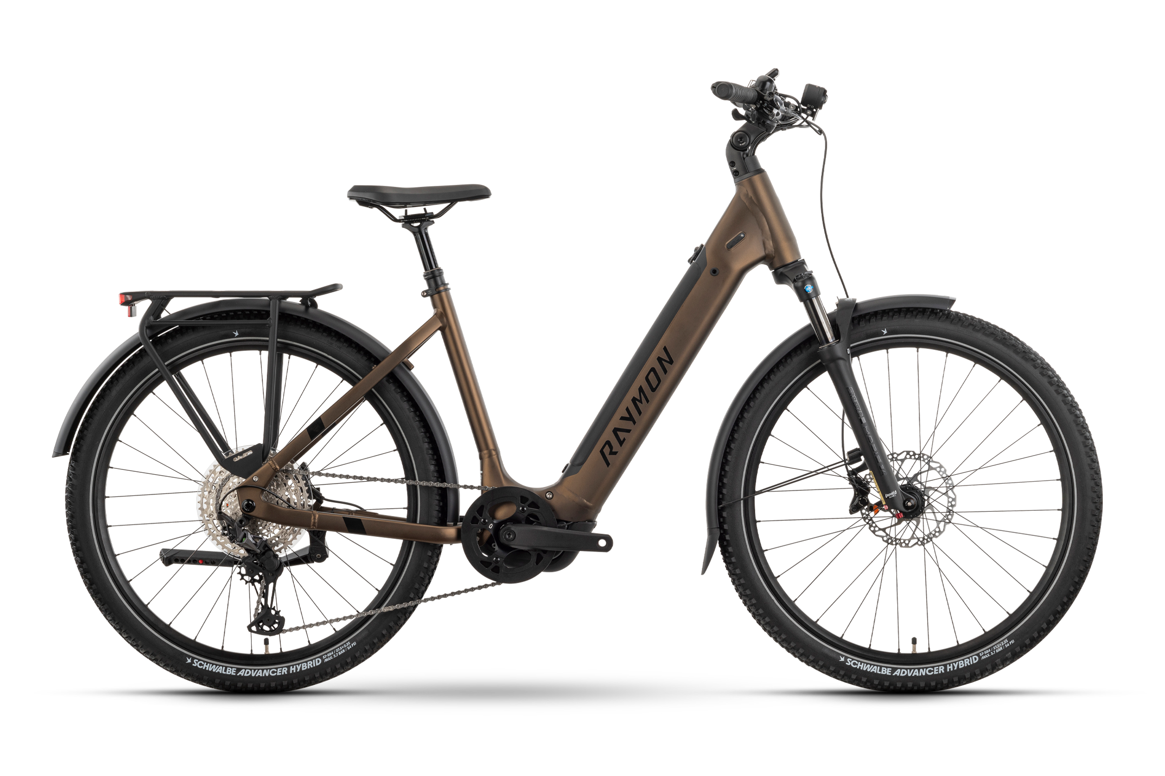 Raymon Tourray Ultra E-Trekkingbikes (braun) 1